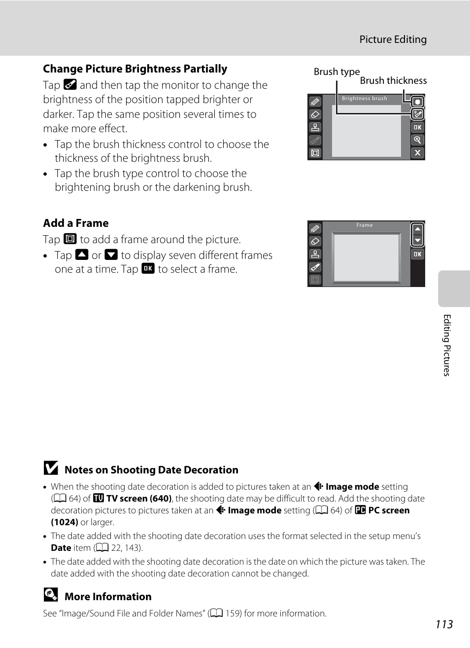 Nikon S70 User Manual | Page 125 / 192