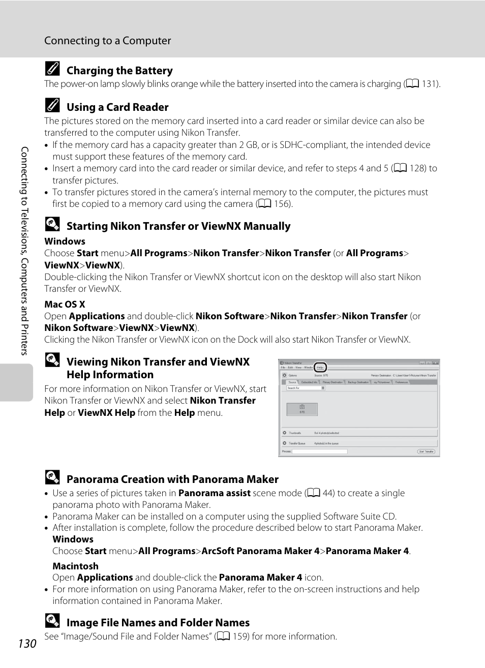 A 130) to join | Nikon S70 User Manual | Page 142 / 192