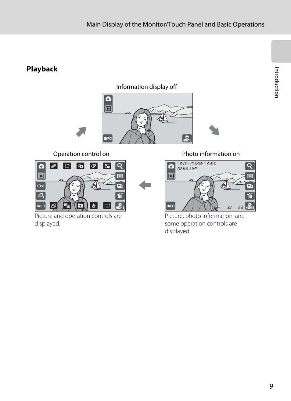 Playback | Nikon S70 User Manual | Page 21 / 192