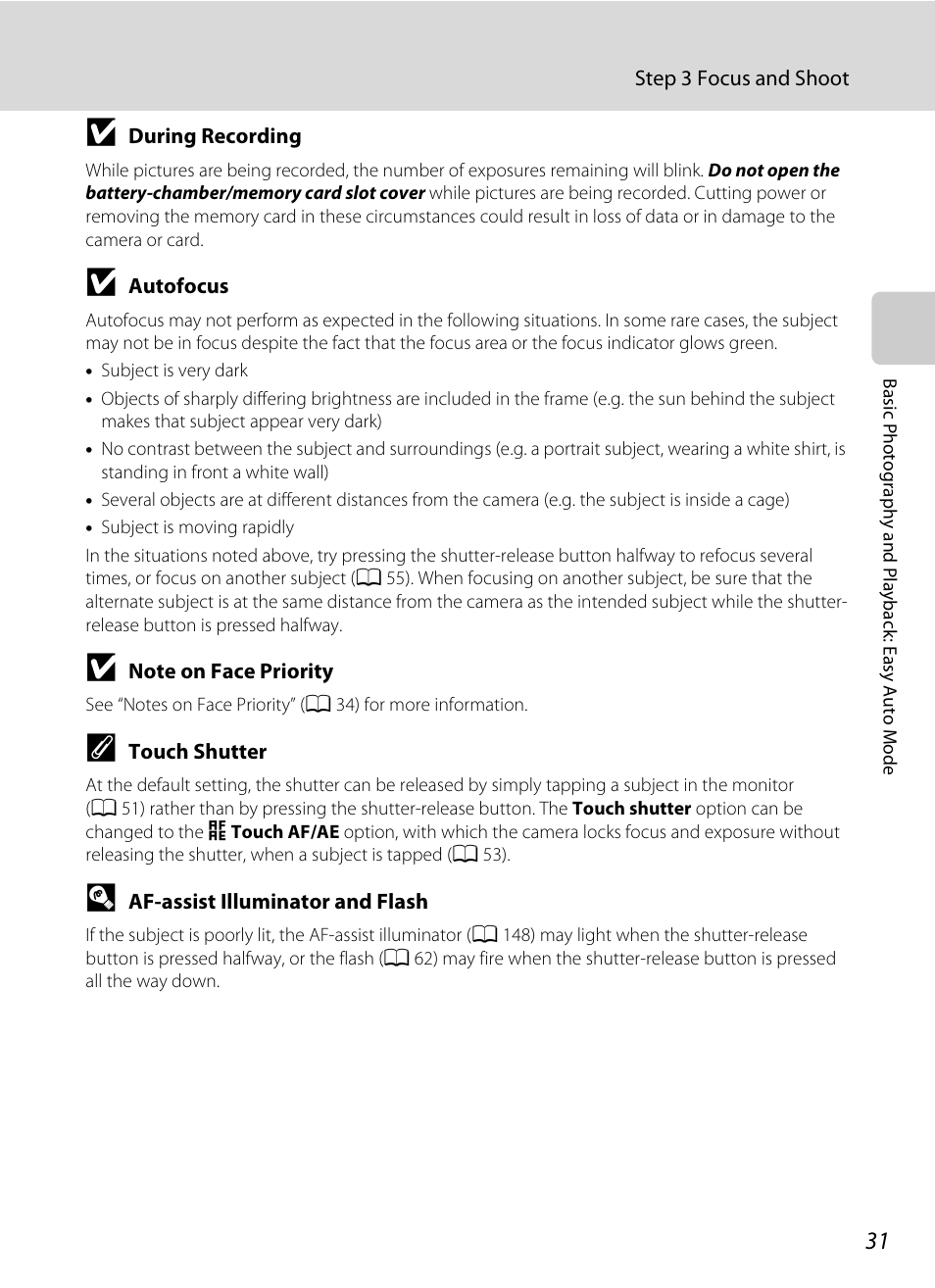 Nikon S70 User Manual | Page 43 / 192