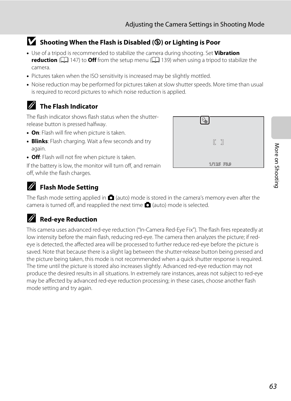 A 63) | Nikon S70 User Manual | Page 75 / 192