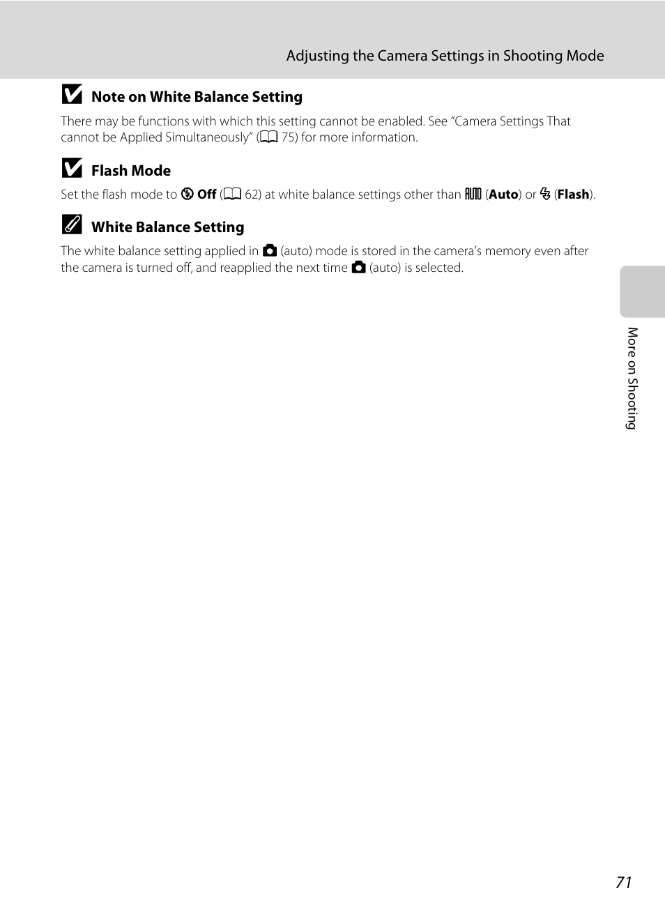 Nikon S70 User Manual | Page 83 / 192