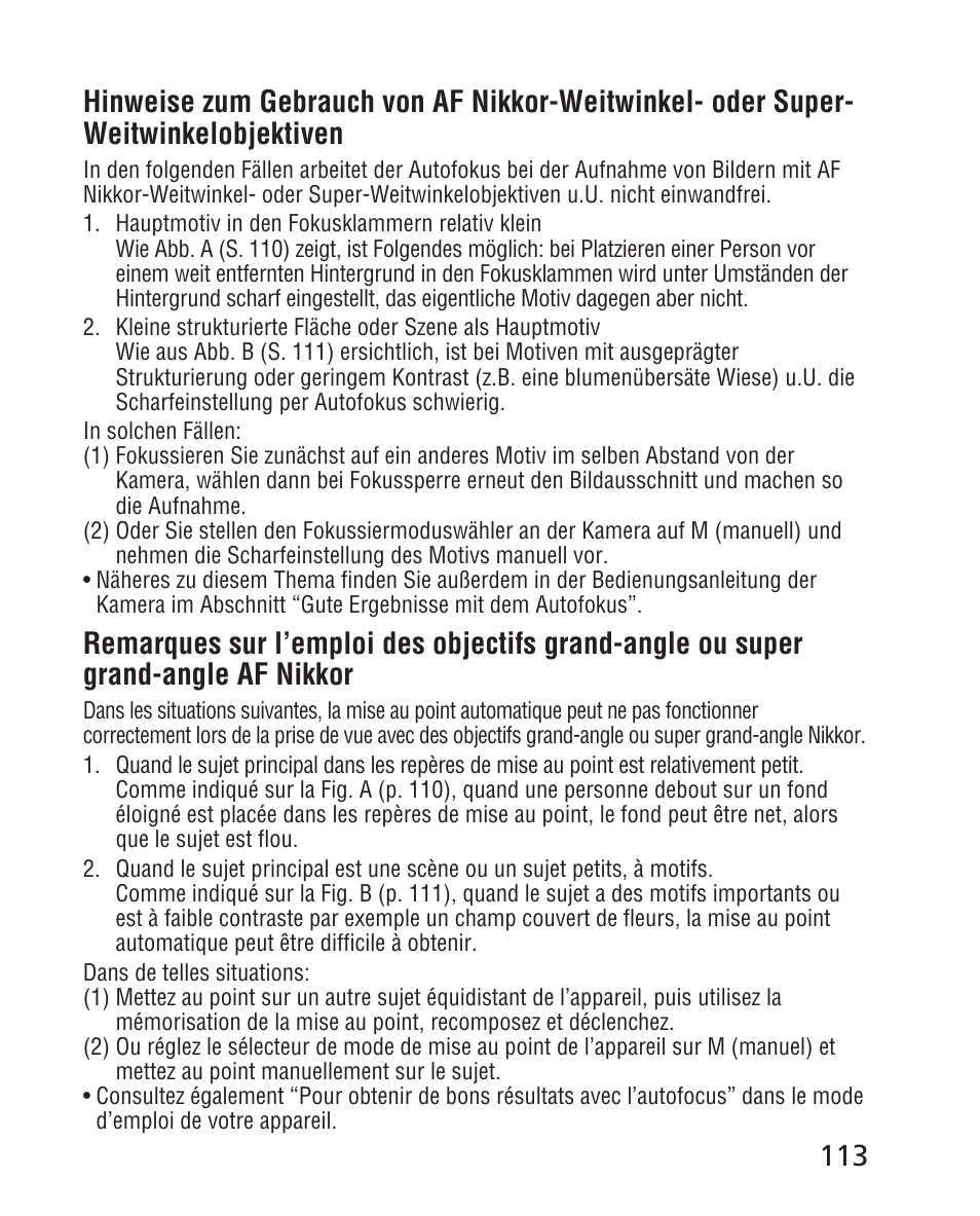 Nikon AF-S 14-24mm f-2.8G ED User Manual | Page 113 / 119