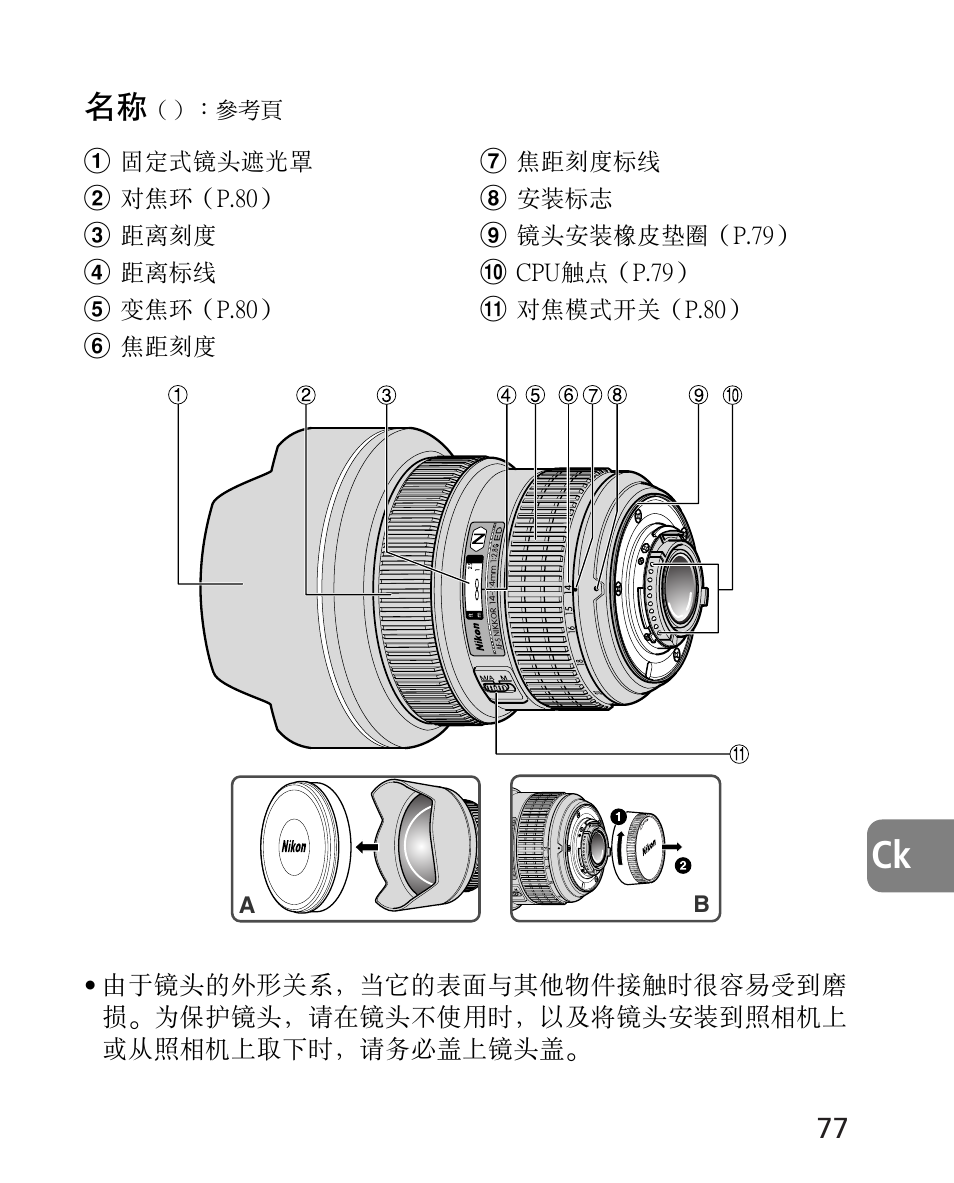 Nikon AF-S 14-24mm f-2.8G ED User Manual | Page 77 / 119