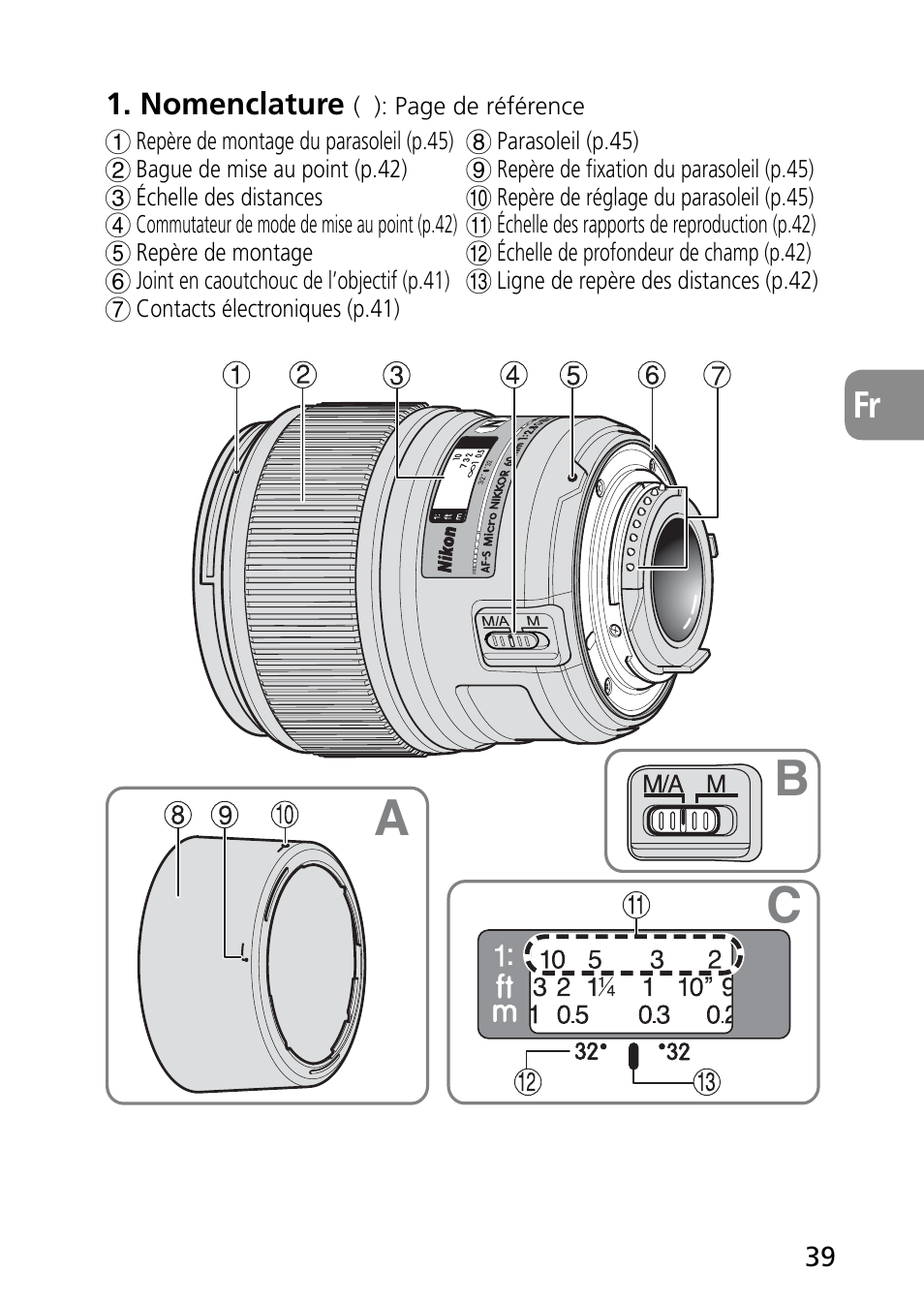 Ab c | Nikon AF-S Micro-NIKKOR 60mm f-2.8G ED User Manual | Page 39 / 154