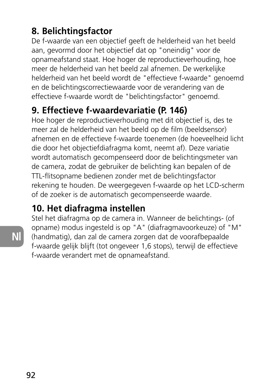 Nikon AF-S Micro-NIKKOR 60mm f-2.8G ED User Manual | Page 92 / 154