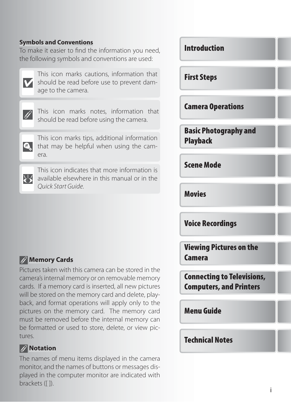 Nikon S10 User Manual | Page 3 / 103