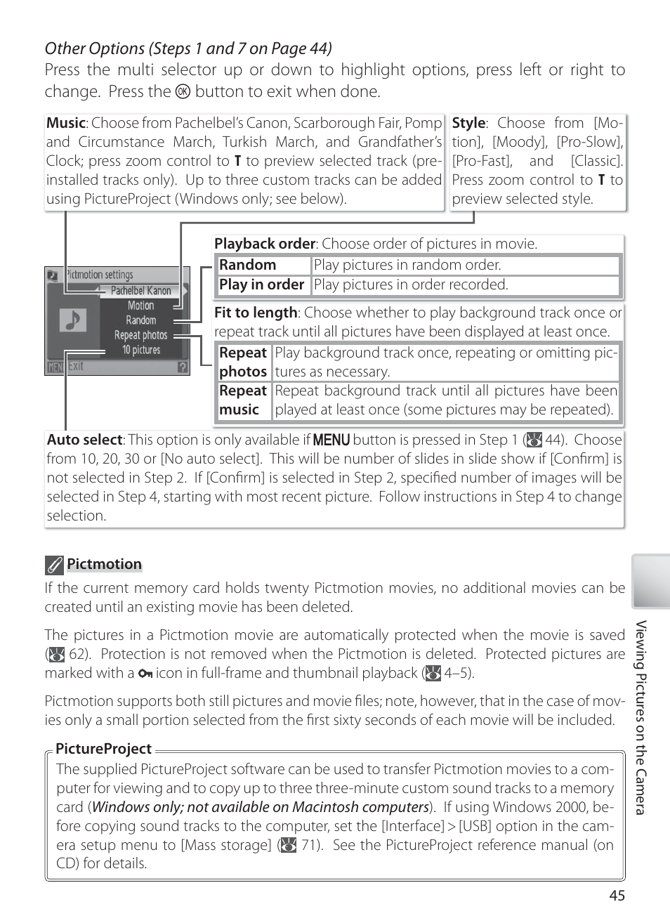 Nikon S10 User Manual | Page 55 / 103