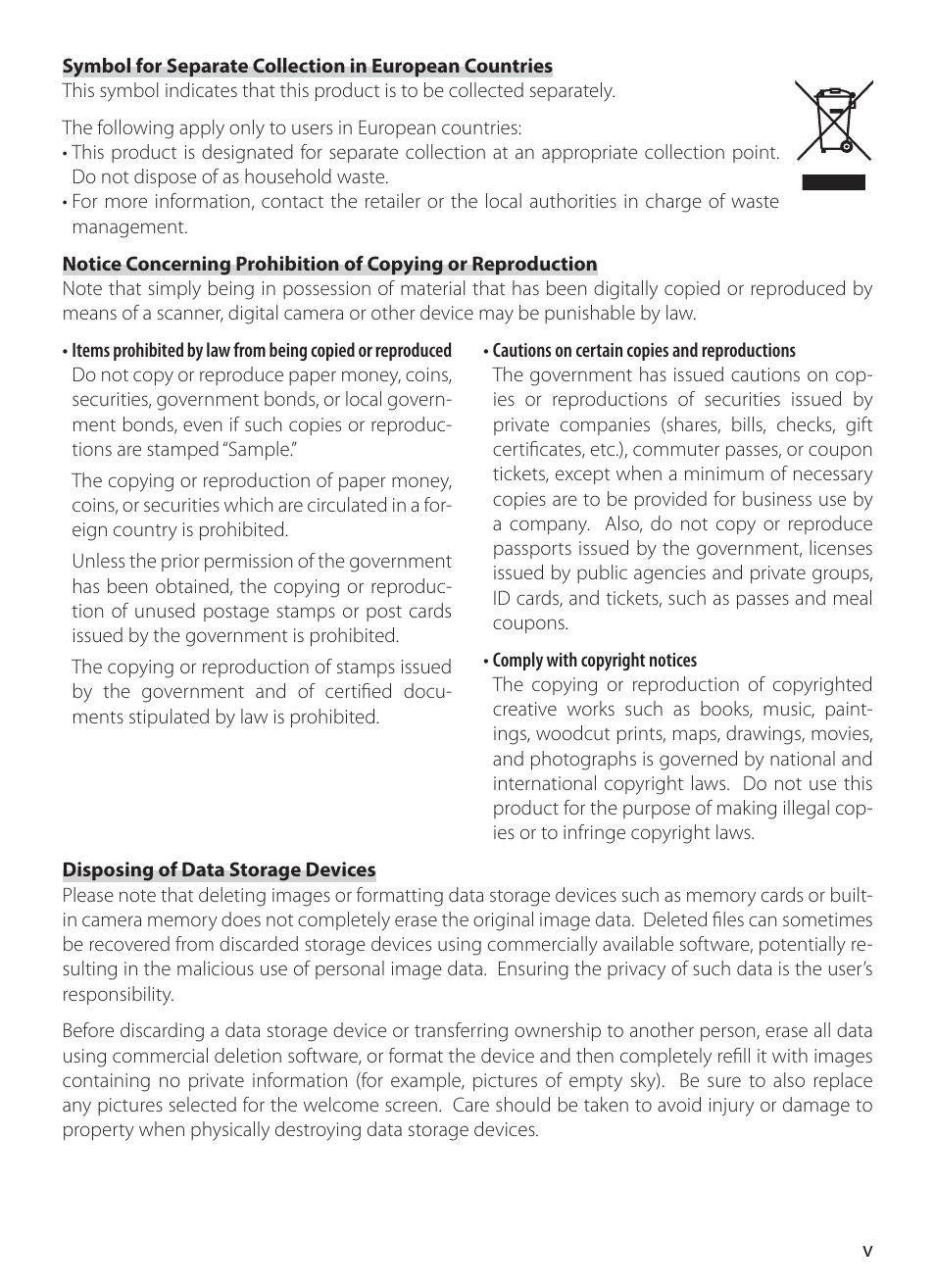 Nikon S10 User Manual | Page 7 / 103