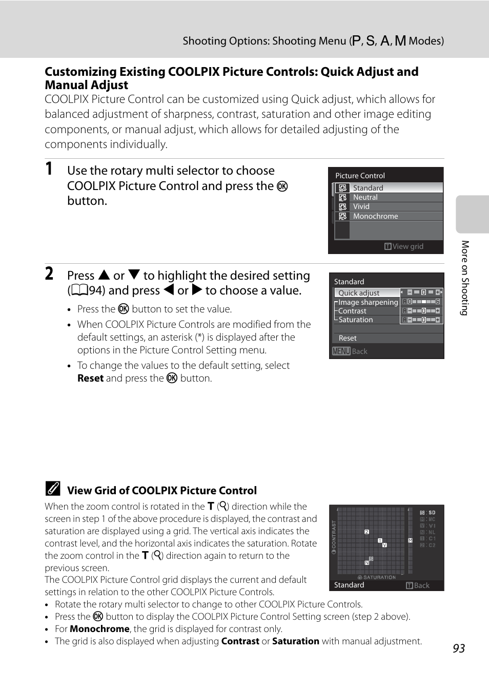 Button | Nikon P7000 User Manual | Page 107 / 240