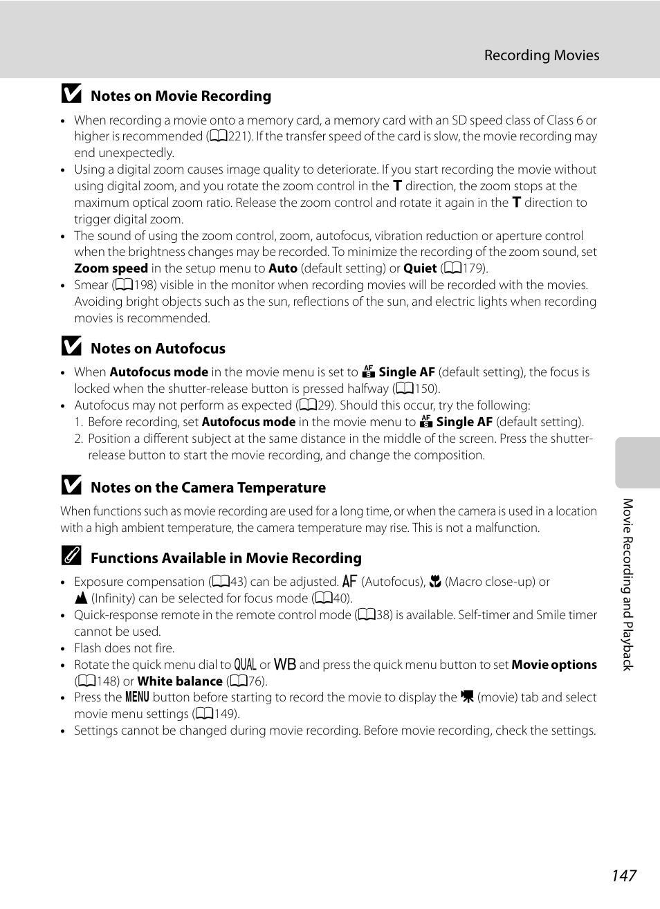 Nikon P7000 User Manual | Page 161 / 240