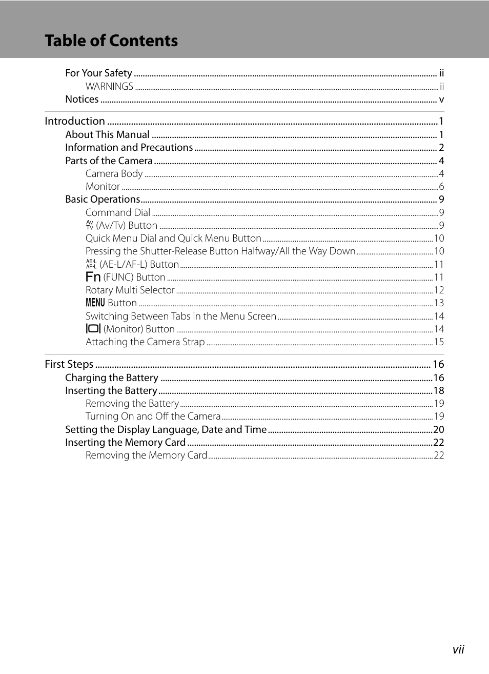 Nikon P7000 User Manual | Page 9 / 240