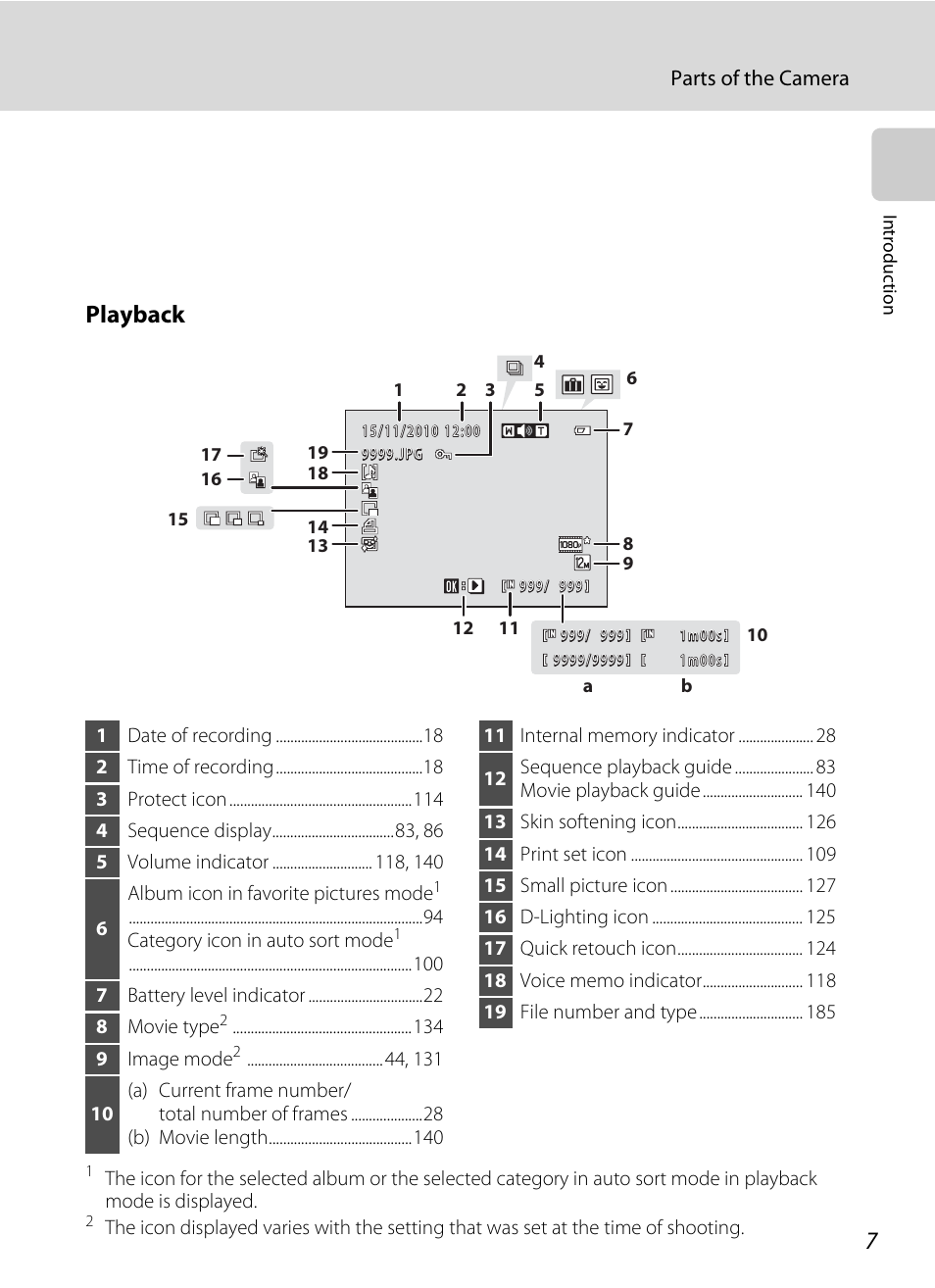 Playback | Nikon COOLPIX-S8100 User Manual | Page 19 / 220