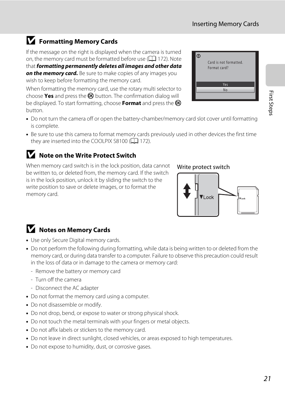 Nikon COOLPIX-S8100 User Manual | Page 33 / 220