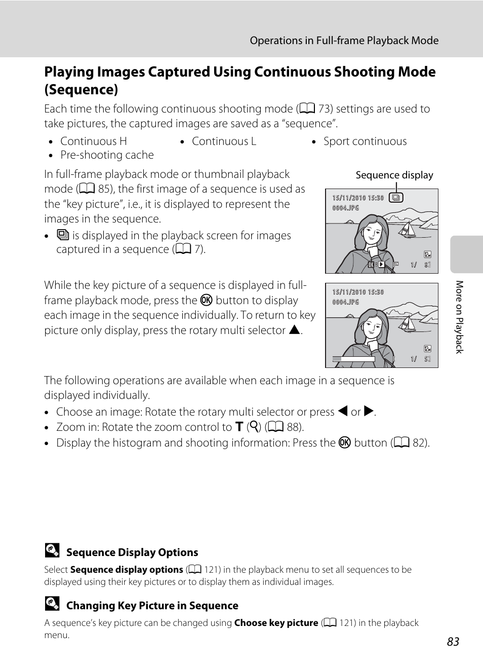 A 83), A 83, A 83) f | Nikon COOLPIX-S8100 User Manual | Page 95 / 220