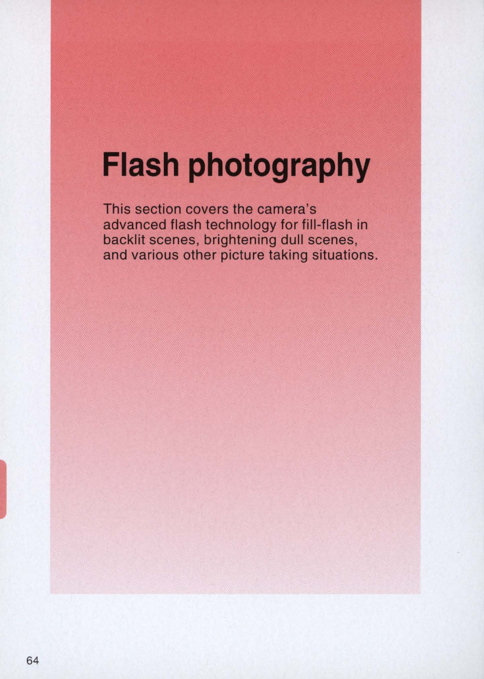 Flash photography | Nikon E2 - E2S User Manual | Page 64 / 97