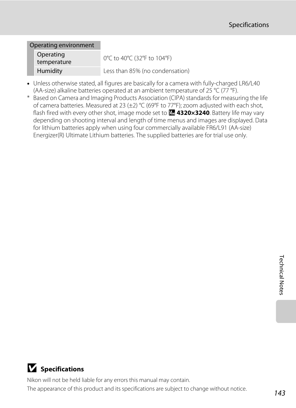 Nikon L310 User Manual | Page 155 / 164