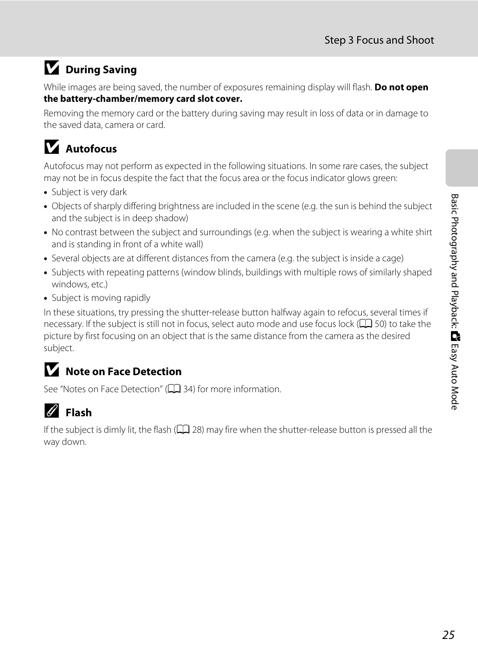 Nikon L310 User Manual | Page 37 / 164