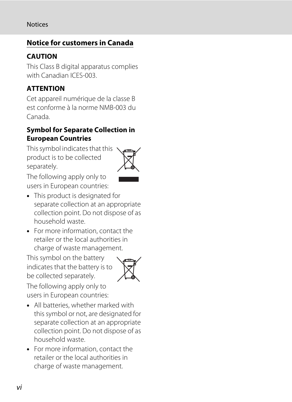 Nikon L310 User Manual | Page 8 / 164