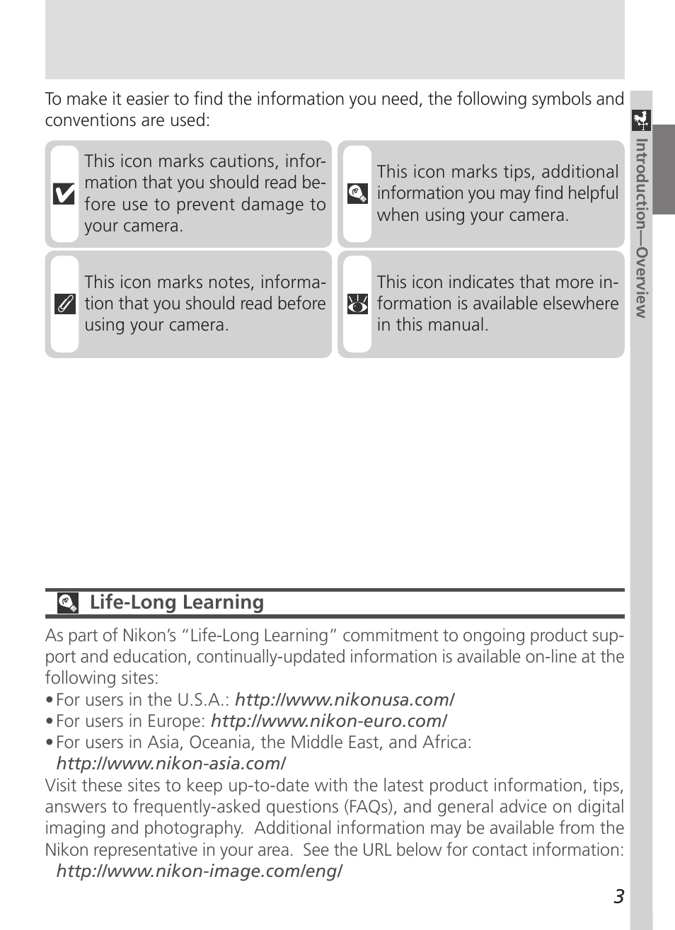 Nikon 5000 User Manual | Page 17 / 223