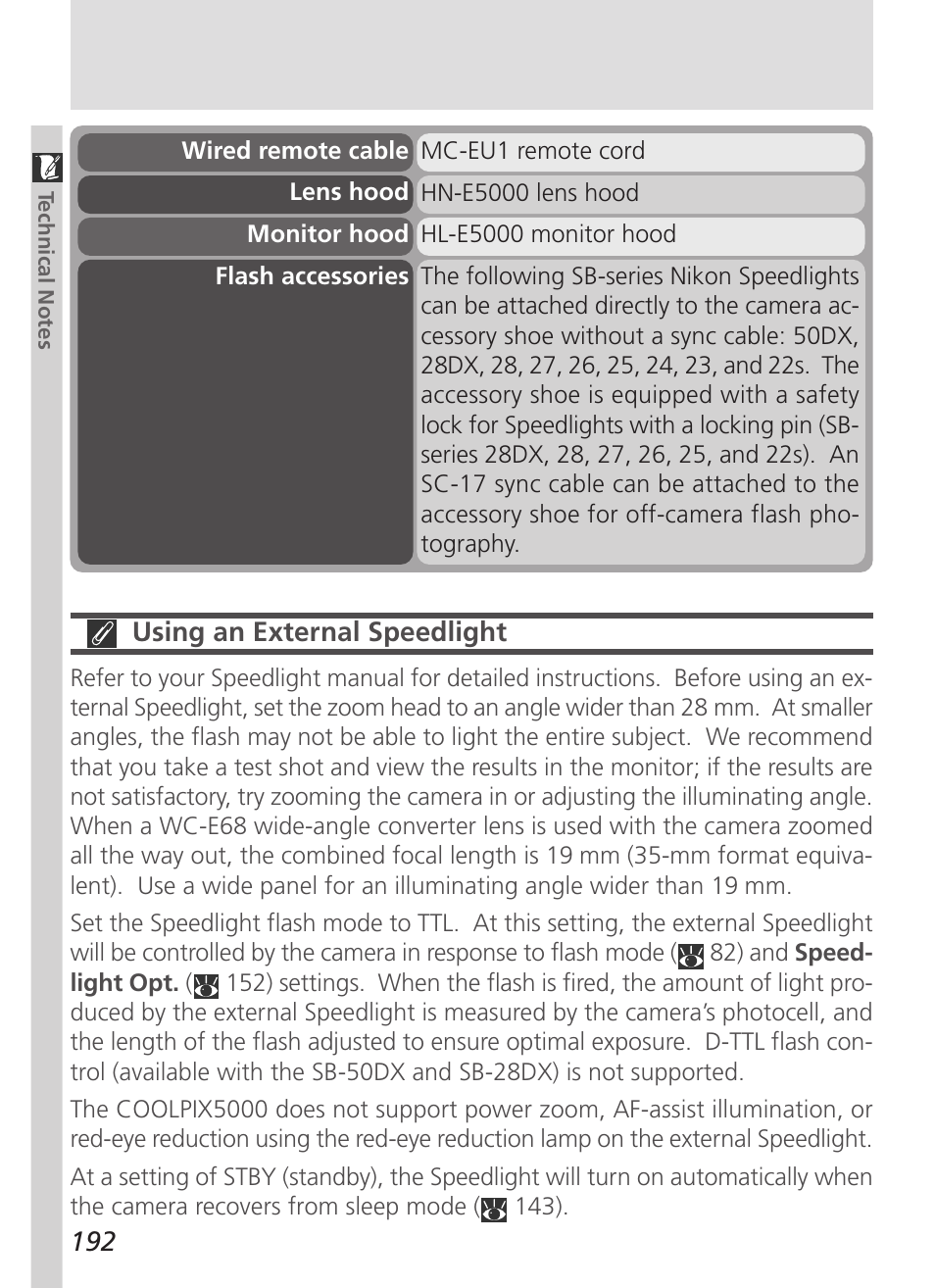 Nikon 5000 User Manual | Page 206 / 223