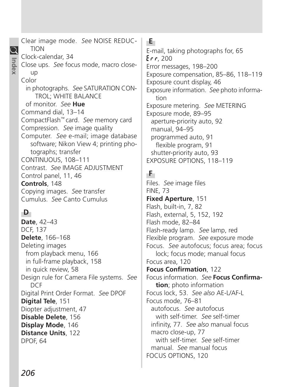 Nikon 5000 User Manual | Page 220 / 223