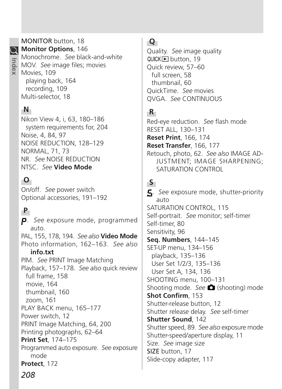 Nikon 5000 User Manual | Page 222 / 223