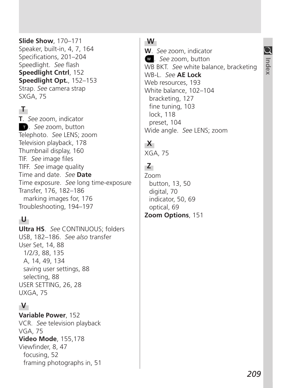 Nikon 5000 User Manual | Page 223 / 223