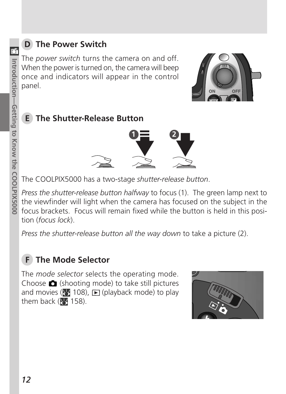 Nikon 5000 User Manual | Page 26 / 223