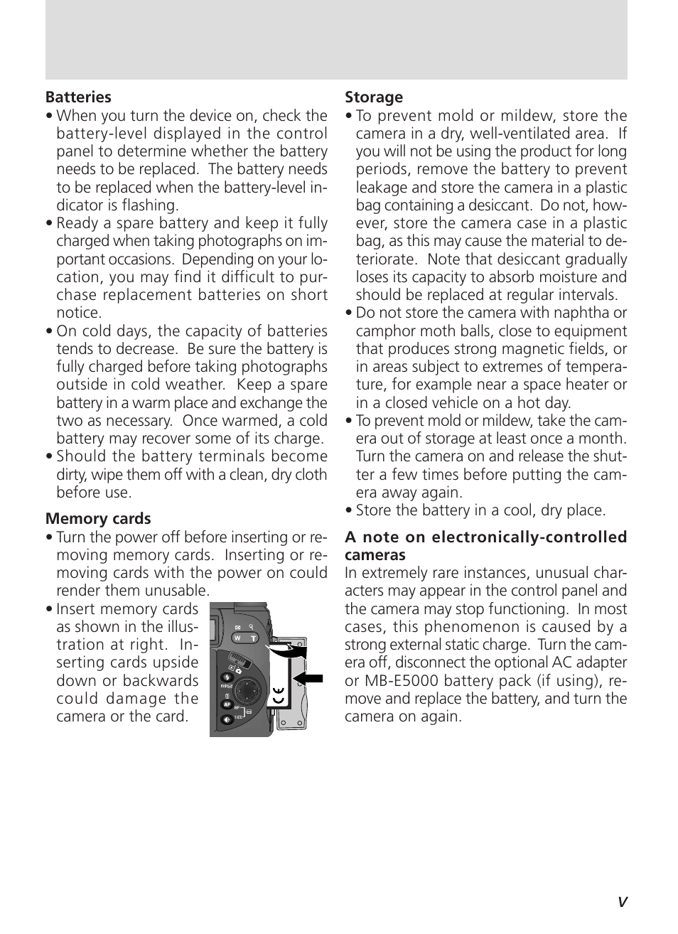 Nikon 5000 User Manual | Page 5 / 223