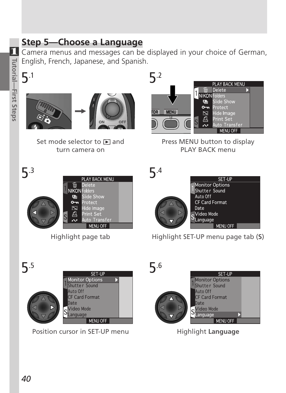 Nikon 5000 User Manual | Page 54 / 223