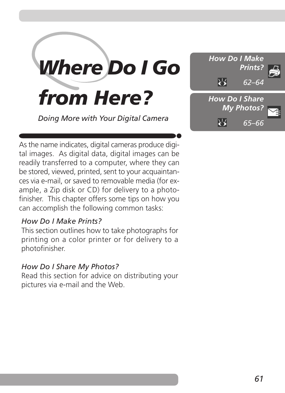 Where do i go from here | Nikon 5000 User Manual | Page 75 / 223