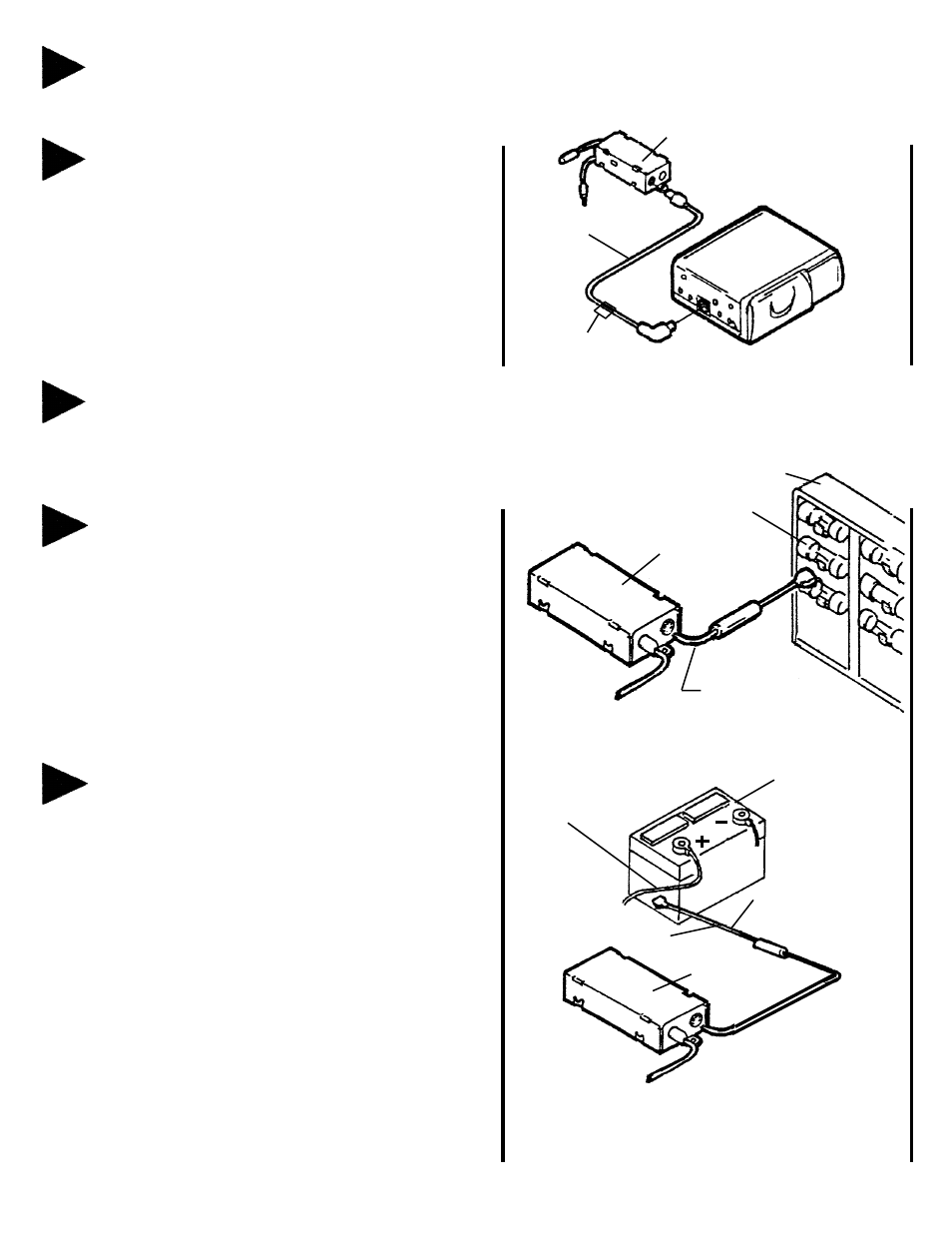 Wiring the cd changer, Data cable, Orange with white stripe wire | Green with white stripe power wire, Wiring the fm module | Audiovox ACC-50A User Manual | Page 10 / 16