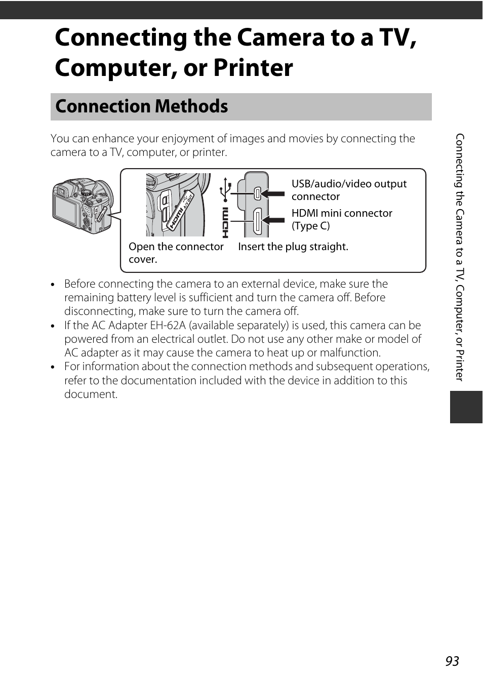 Connection methods | Nikon P530 User Manual | Page 111 / 226