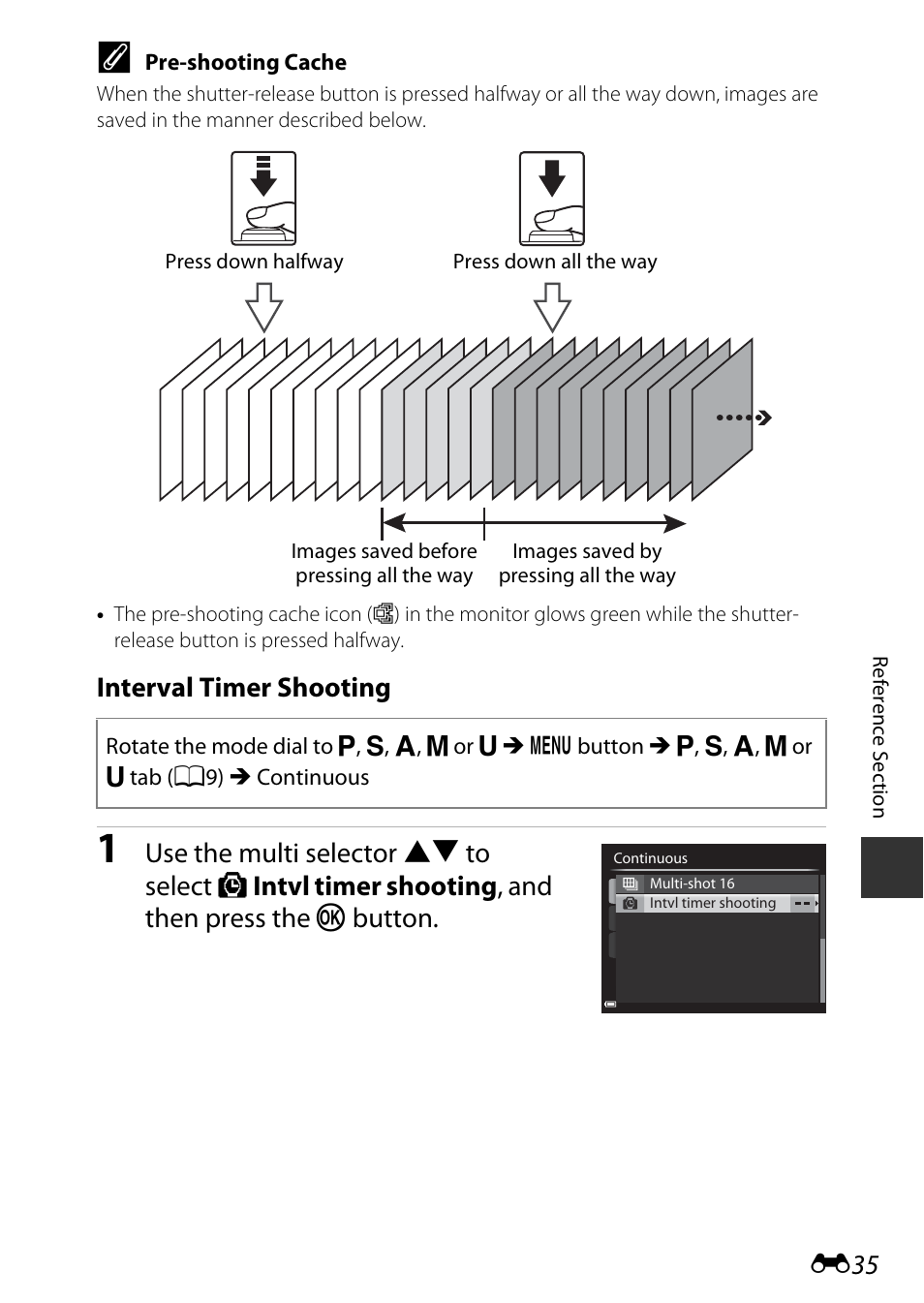 Interval timer shooting | Nikon P530 User Manual | Page 151 / 226