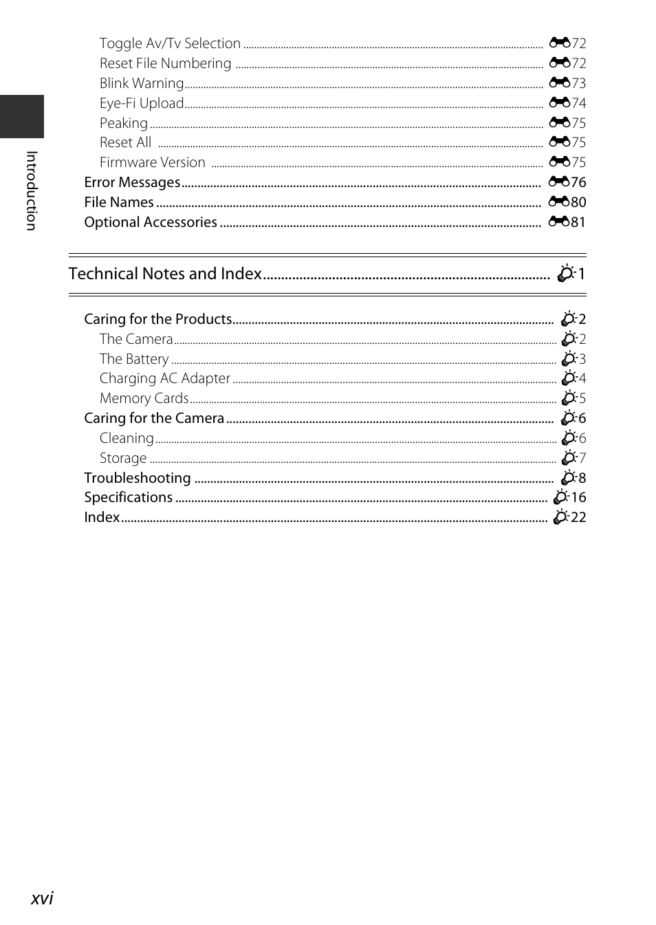 Nikon P530 User Manual | Page 18 / 226