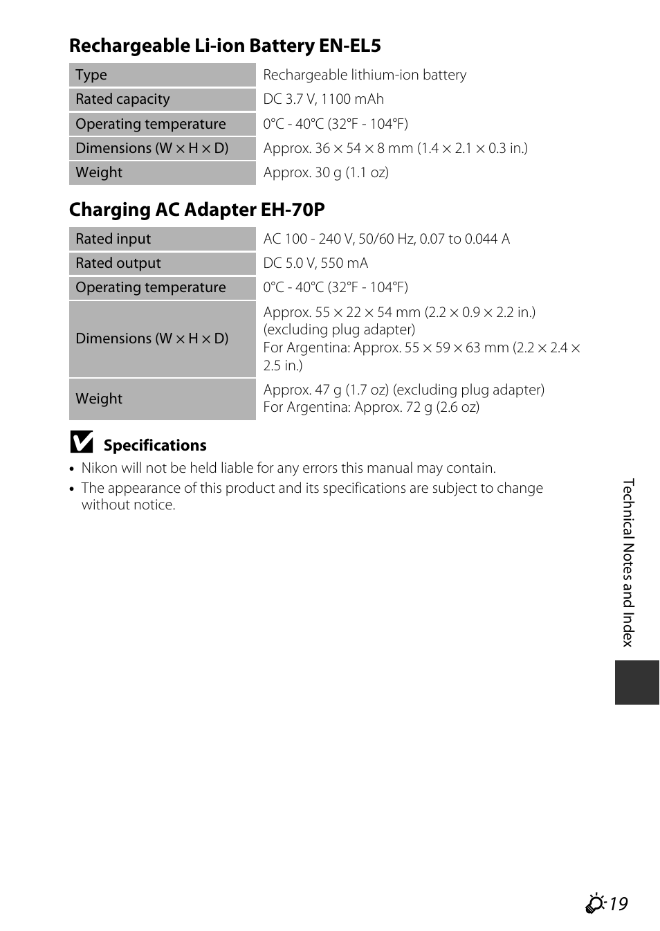 Nikon P530 User Manual | Page 217 / 226