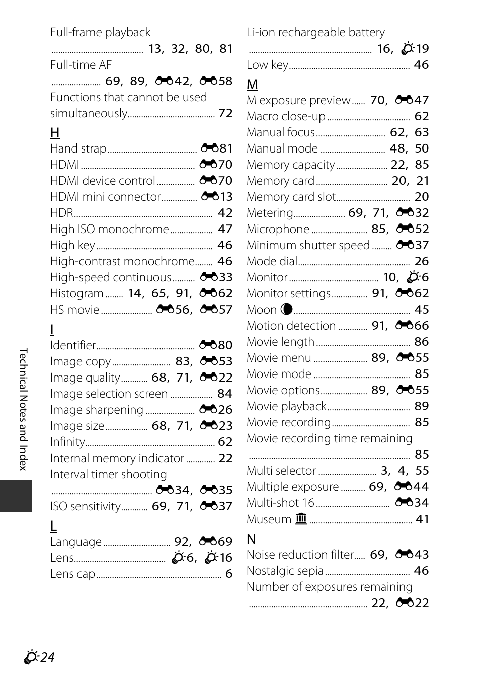 Nikon P530 User Manual | Page 222 / 226