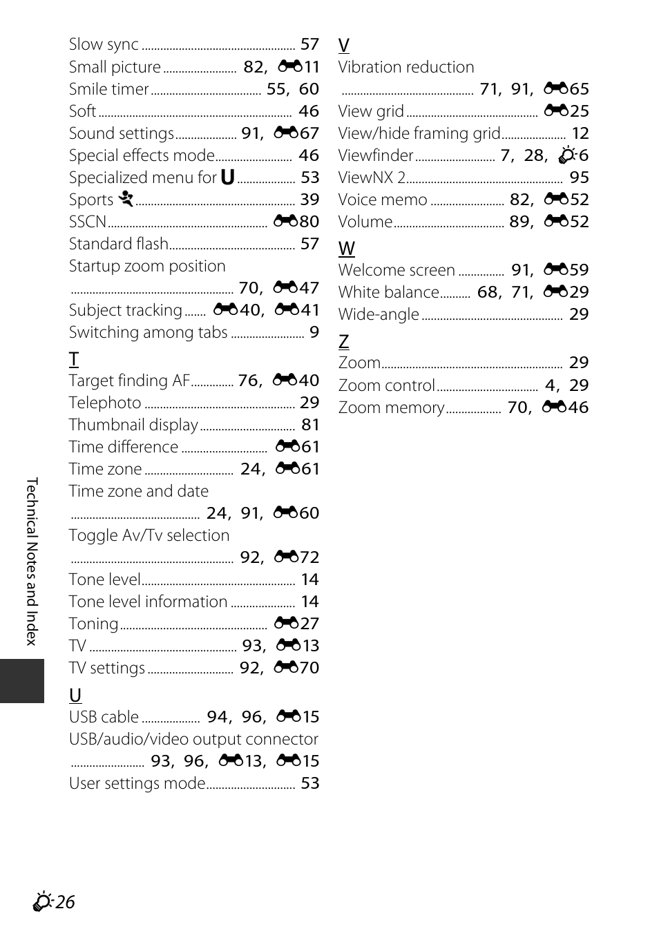 Nikon P530 User Manual | Page 224 / 226