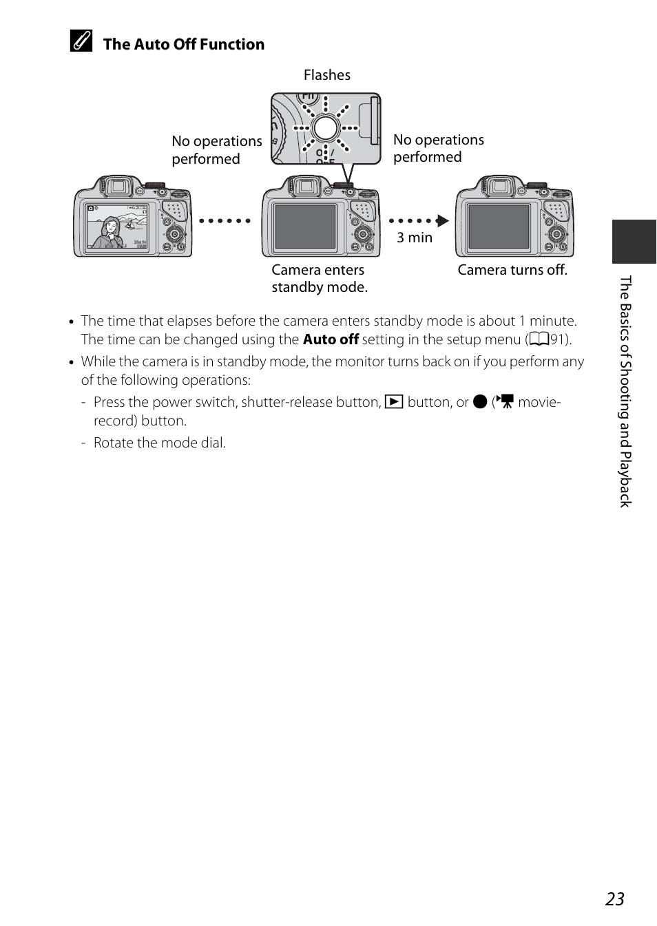 The auto off function | Nikon P530 User Manual | Page 41 / 226