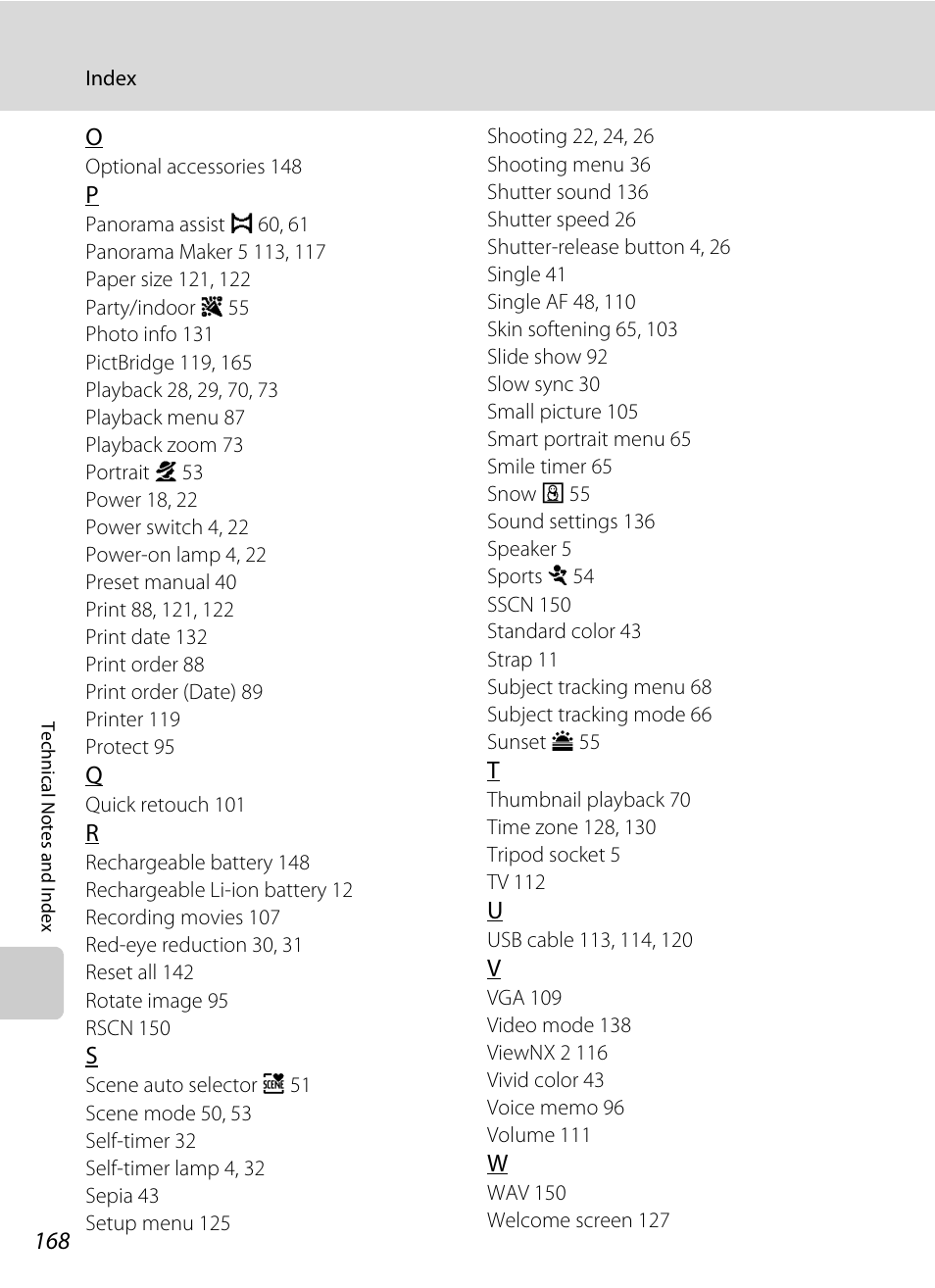 Nikon S2500 User Manual | Page 180 / 184