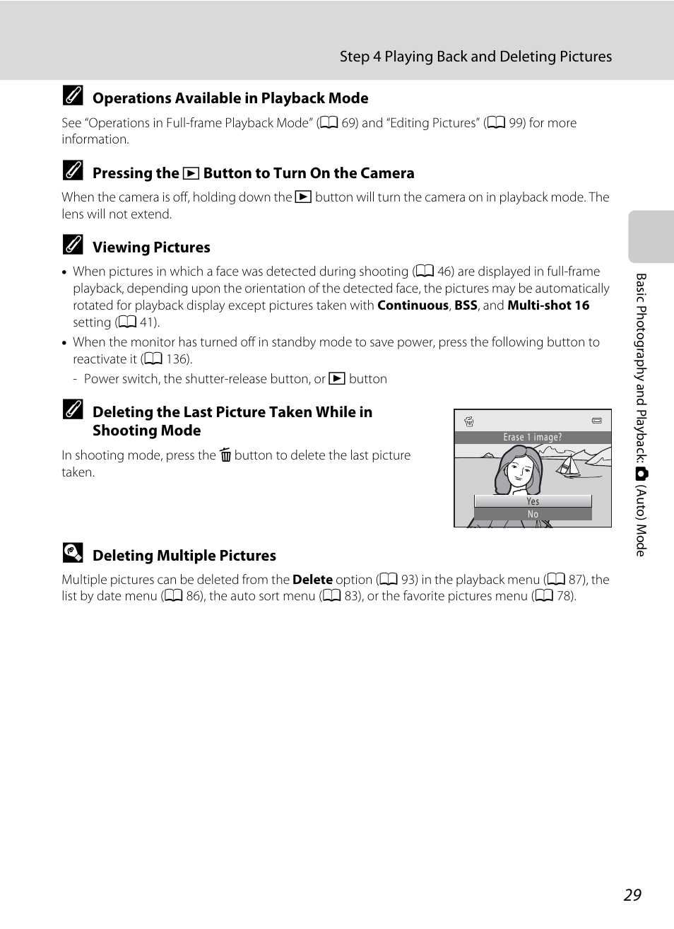 Ck mode, A 29) | Nikon S2500 User Manual | Page 41 / 184
