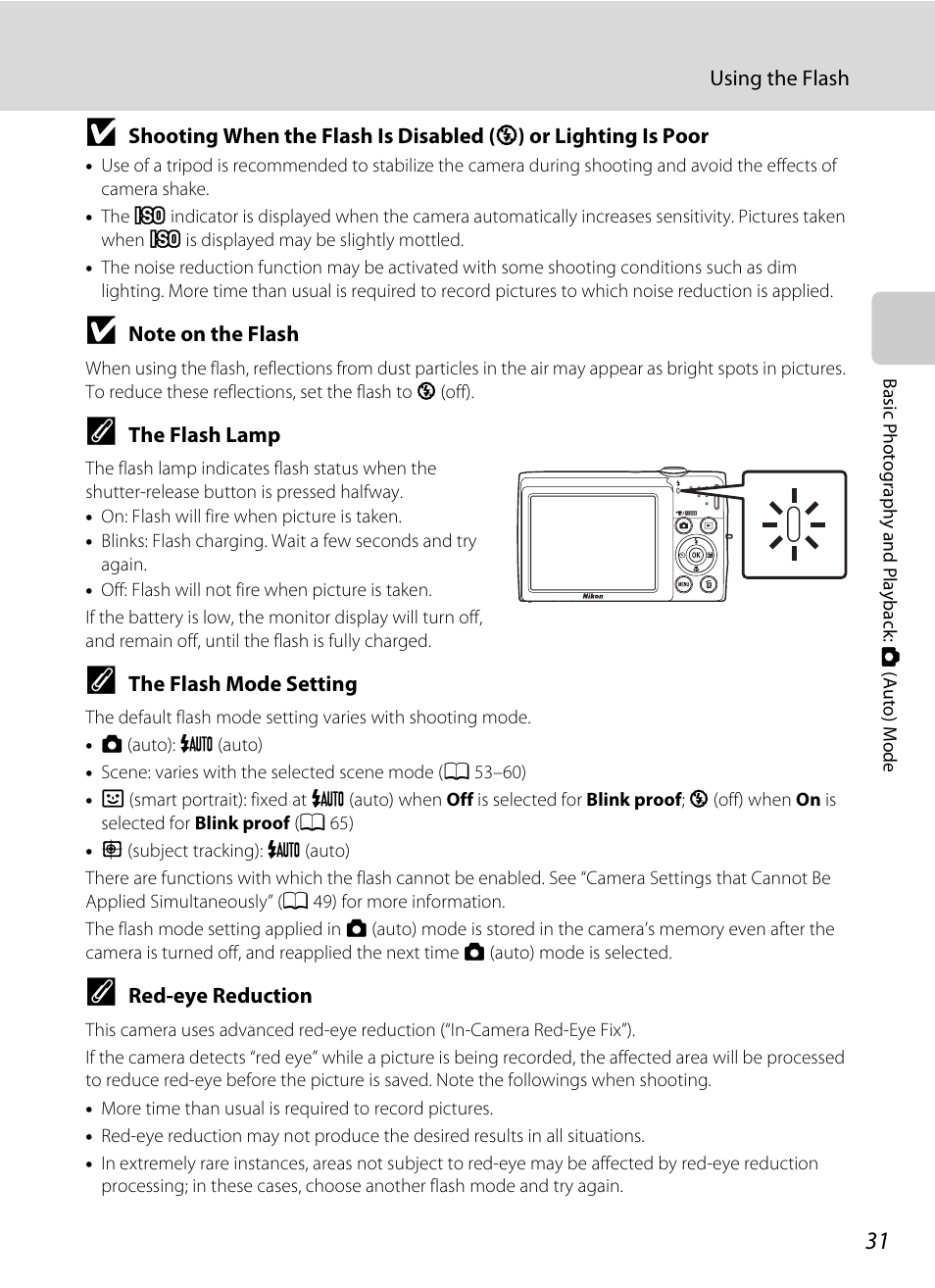 A 31) | Nikon S2500 User Manual | Page 43 / 184