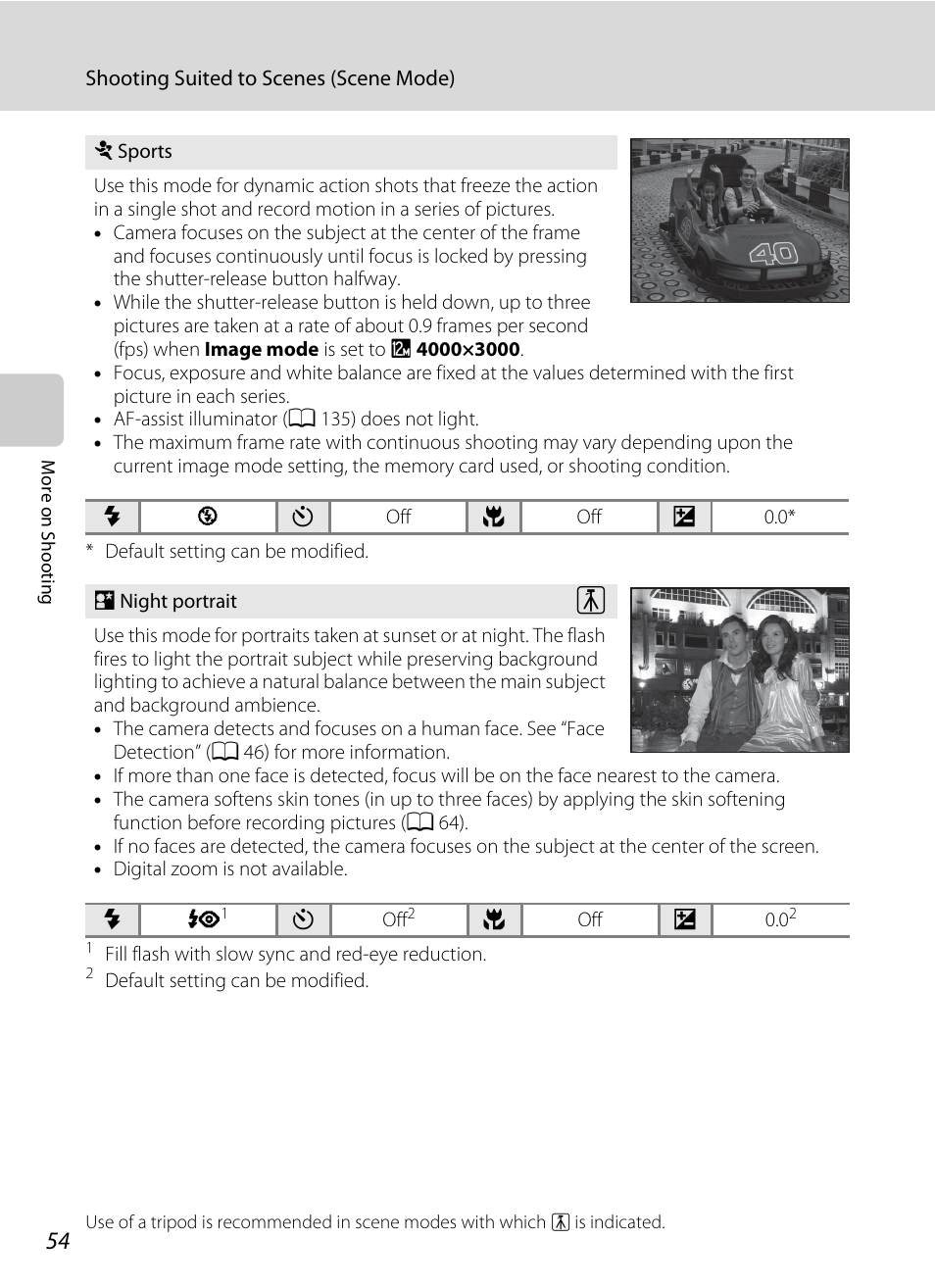 A 54) | Nikon S2500 User Manual | Page 66 / 184