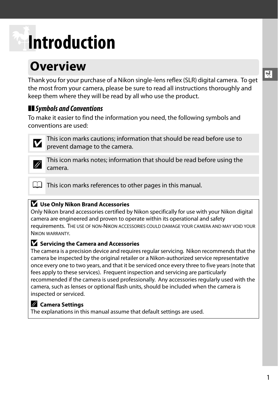 Introduction, Overview | Nikon D7000 User Manual | Page 21 / 348