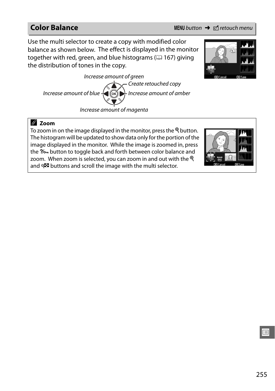 Color balance | Nikon D7000 User Manual | Page 275 / 348