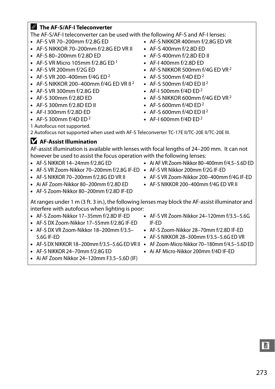 Nikon D7000 User Manual | Page 293 / 348