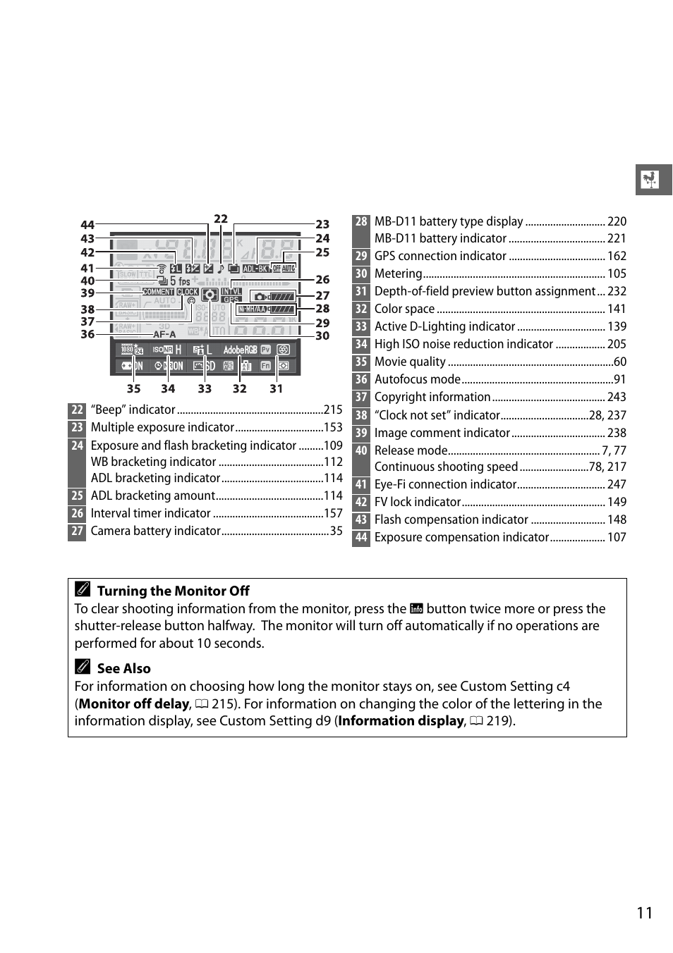 Nikon D7000 User Manual | Page 31 / 348