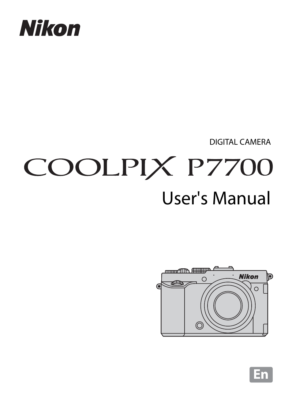 Nikon P7700 User Manual | 156 pages