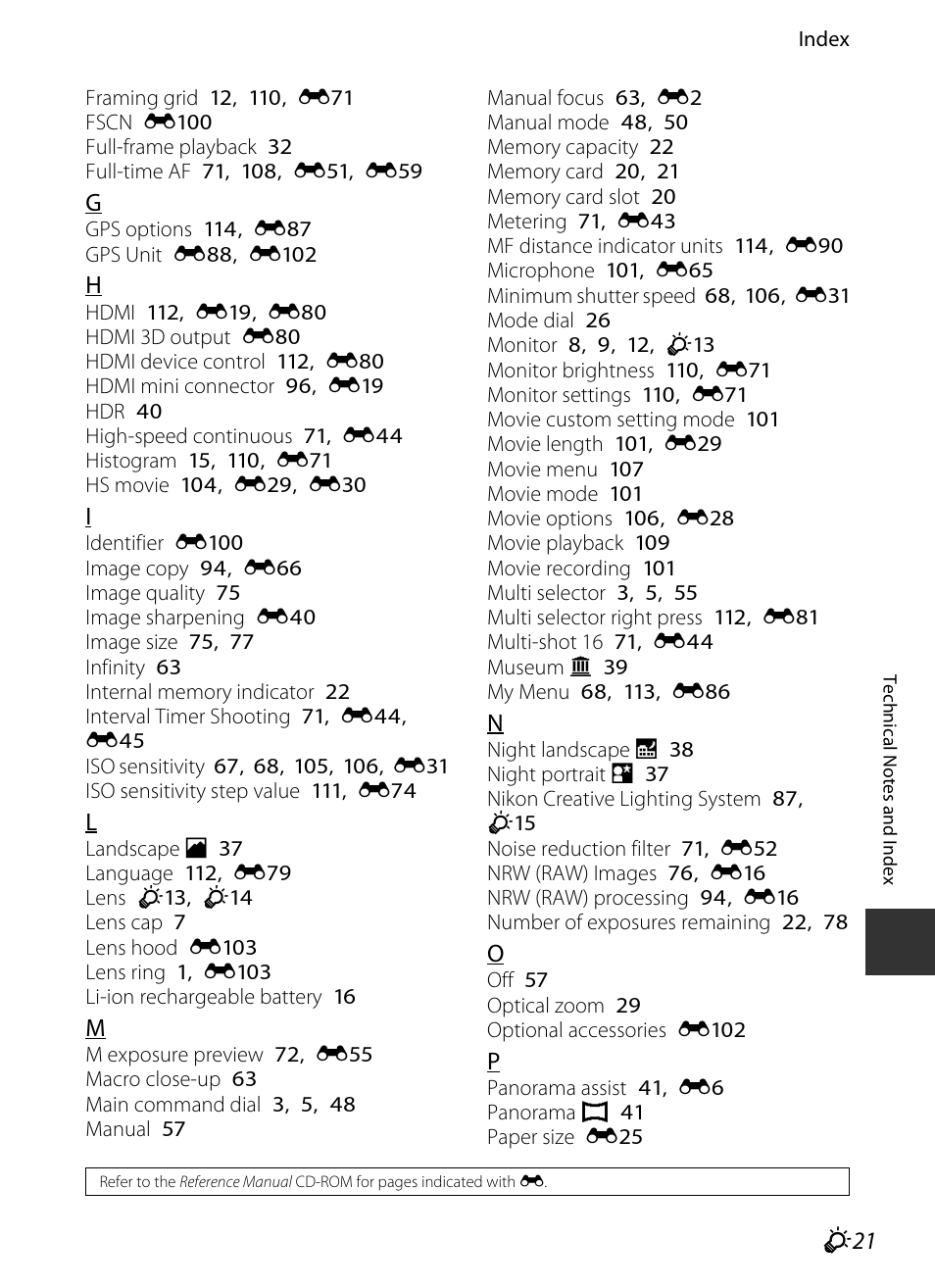 Nikon P7700 User Manual | Page 153 / 156